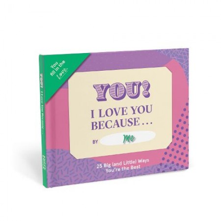 Knock Knock I Love You Because … Book Fill in the Love Fill-in-the-Blank Book a Gift Journal