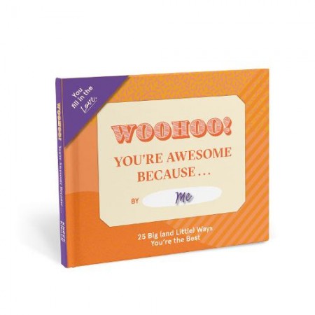Knock Knock You're Awesome Because … Book Fill in the Love Fill-in-the-Blank Book a Gift Journal