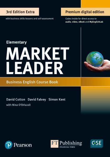 Market Leader 3e Extra Elementary Student's Book a eBook with Online Practice, Digital Resources a DVD Pack