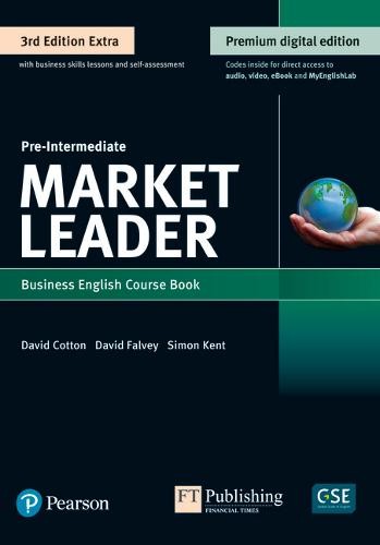 Market Leader 3e Extra Pre-Intermediate Student's Book a eBook with Online Practice, Digital Resources a DVD Pack