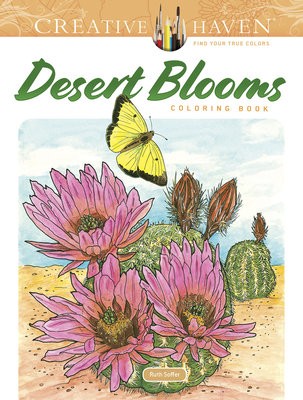 Creative Haven Desert Blooms Coloring Book
