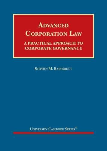 Advanced Corporation Law