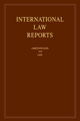 International Law Reports: Volume 191