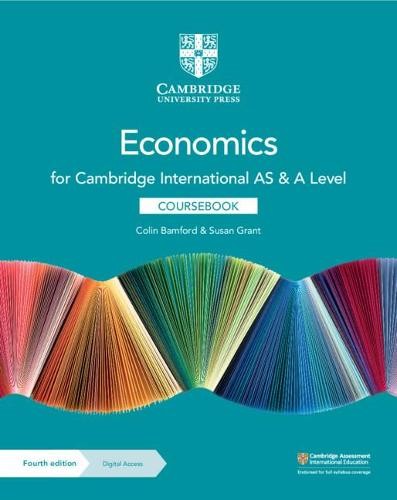 Cambridge International AS a A Level Economics Coursebook with Digital Access (2 Years)