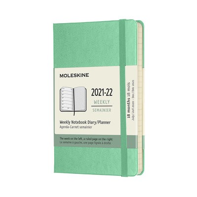 Moleskine 2022 18-Month Weekly Pocket Hardcover Notebook