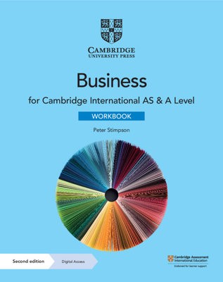 Cambridge International AS a A Level Business Workbook with Digital Access (2 Years)