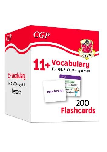 11+ Vocabulary Flashcards for Ages 9-10 - Pack 1