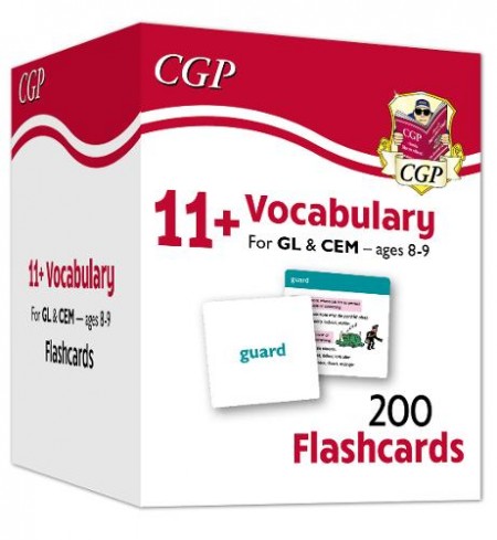 11+ Vocabulary Flashcards for Ages 8-9 - Pack 1