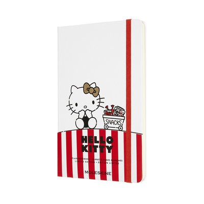 Moleskine Limited Edition Hello Kitty Large Plain Notebook