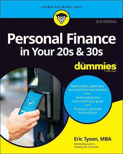 Personal Finance in Your 20s a 30s For Dummies