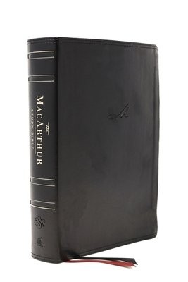 ESV, MacArthur Study Bible, 2nd Edition, Leathersoft, Black