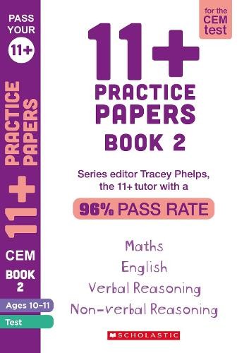 11+ Practice Papers for the CEM Test Ages 10-11 - Book 2