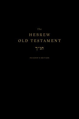 Hebrew Old Testament, Reader's Edition (Hardcover)