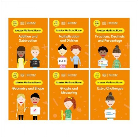 Maths — No Problem! Collection of 6 Workbooks, Ages 9-10 (Key Stage 2)