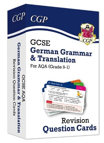 GCSE AQA German: Grammar a Translation Revision Question Cards (For exams in 2024 and 2025)