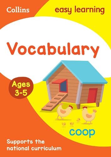 Vocabulary Activity Book Ages 3-5