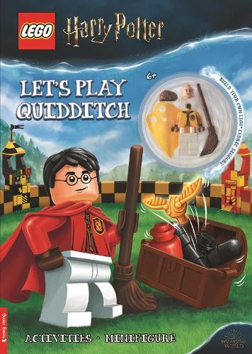 LEGO Harry Potter™: Let's Play Quidditch Activity Book (with Cedric Diggory minifigure)