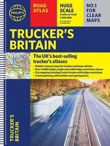 Philip's Trucker's Road Atlas of Britain