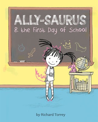 Ally-saurus a the First Day of School