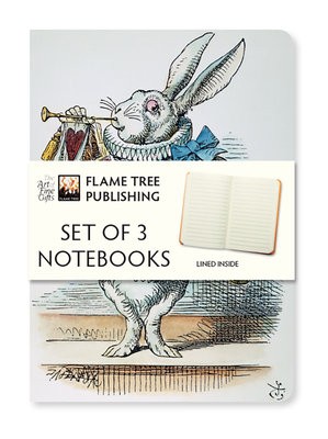 Alice in Wonderland Set of 3 Mini Notebooks
