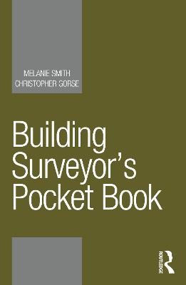Building SurveyorÂ’s Pocket Book