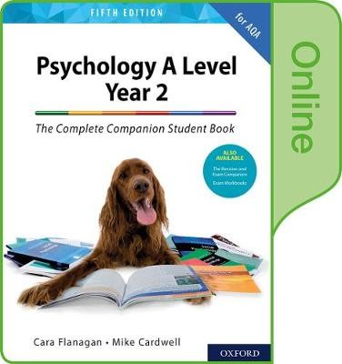 Complete Companions: AQA Psychology A Level: Year 2 Student Book Online Course Book