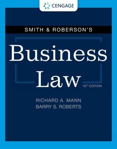 Smith a Roberson's Business Law