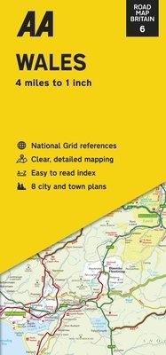 Road Map Wales