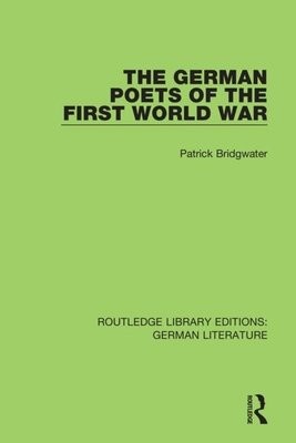 German Poets of the First World War