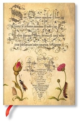 Flemish Rose (Mira Botanica) Midi Lined Hardcover Journal