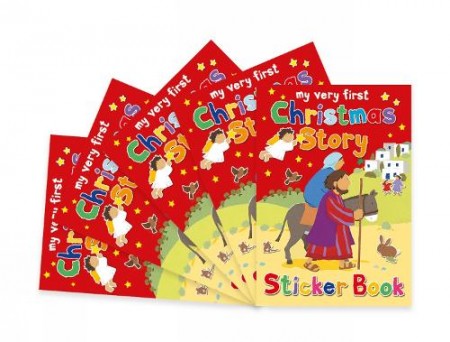 Christmas Story Sticker Book