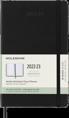 MOLESKINE 2023 18MONTH WEEKLY LARGE HARD