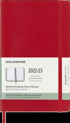 MOLESKINE 2023 18MONTH WEEKLY LARGE SOFT