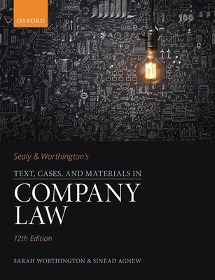 Sealy a Worthington's Text, Cases, and Materials in Company Law