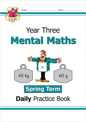 KS2 Mental Maths Year 3 Daily Practice Book: Spring Term