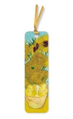 Vincent van Gogh: Vase with Sunflowers Bookmarks (pack of 10)