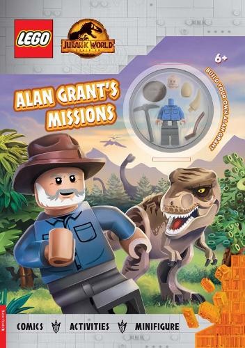 LEGOÂ® Jurassic WorldÂ™: Alan GrantÂ’s Missions: Activity Book with Alan Grant minifigure
