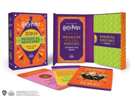 Harry Potter Weasley a Weasley Magical Mischief Deck and Book