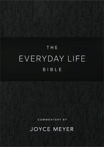 Everyday Life Bible: Black LeatherLuxeÂ®