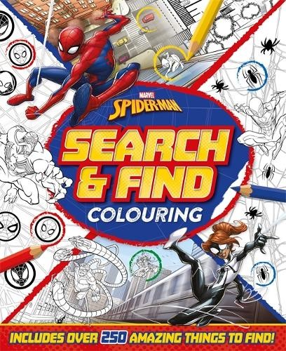 Marvel Spider-Man: Search a Find Colouring