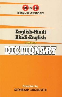 English-Hindi a Hindi-English One-to-One Dictionary