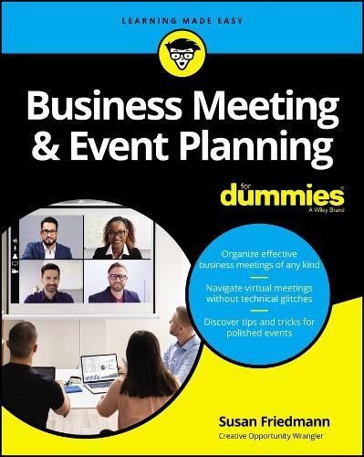 Business Meeting a Event Planning For Dummies