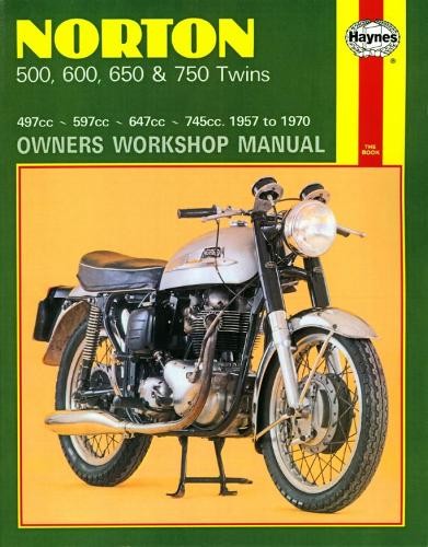 Norton 500, 600, 650 a 750 Twins (57 - 70) Haynes Repair Manual