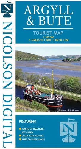 Nicolson Tourist Map Argyll