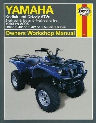 Yamaha Kodiak a Grizzly ATVs (93 - 05) Haynes Repair Manual