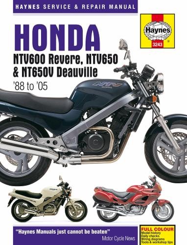 Honda NTV600 Revere, NTV650 a NTV650V Deauville (88-05)