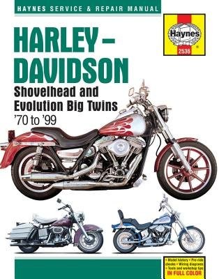 Harley-Davidson Shovelhead a Evolution Big Twins (70-99) Haynes Repair Manual