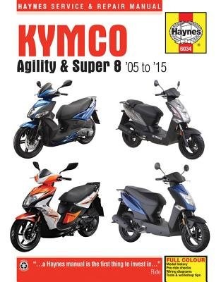 Kymco Agility a Super 8 Scooters (05 - 15)
