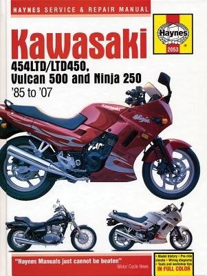 Kawasaki 454 Ltd, Vulcan 500 a Ninja 250 (85 -07)