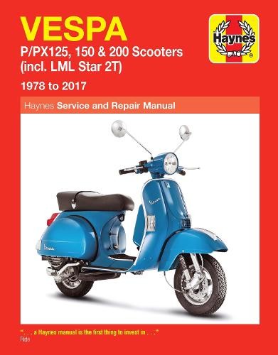 Vespa P/PX125, 150 a 200 Scooters (incl. LML Star 2T) (78-17)